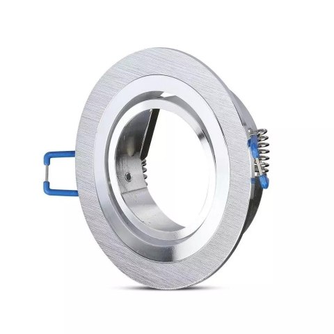 Oczko V-TAC Aluminiowe Odlew 1xGU10 Okrągłe Aluminium Szczotkowane VT-782RD-AB Oczko V-TAC Aluminiowe Odlew 1xGU10 Okrągłe Aluminium Szczotkowane VT-782RD-AB
