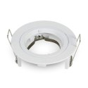 Oczko V-TAC Aluminiowe Odlew GU10 Okrągłe Białe VT-774-WH Oczko V-TAC Aluminiowe Odlew GU10 Okrągłe Białe VT-774-WH