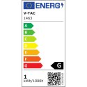 Oprawa Gruntowa Ogrodowa Najazdowa Podłogowa V-TAC 0.5W LED Srebrna IP67 VT-1141 3000K 5lm
