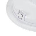 ALGINE ECO 2w1 NATYNK-PODTYNK DOWNLIGHT 12W BARWA CIEPŁA 230V BIAŁY okrągła