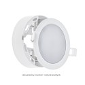 ALGINE ECO 2w1 NATYNK-PODTYNK DOWNLIGHT 6W BARWA CIEPŁA 230V BIAŁY okrągła