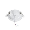 ALGINE ECO 2w1 NATYNK-PODTYNK DOWNLIGHT 6W BARWA CIEPŁA 230V BIAŁY okrągła