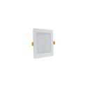 DURE 3 DOWNLIGHT 12W NW 230V 110st IP54 IK06 145x145x34 BIAŁY kwadratowa zasilacz zintegrowany