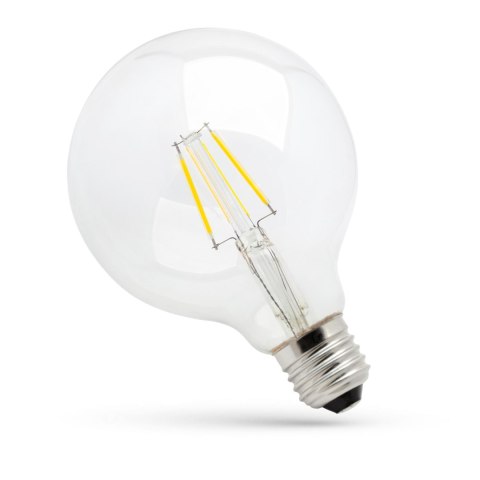 LED GLOB G95 COG E-27 230V 4W BIAŁA CIEPŁA CLEAR SPECTRUM LED GLOB G95 COG E-27 230V 4W BIAŁA CIEPŁA CLEAR SPECTRUM