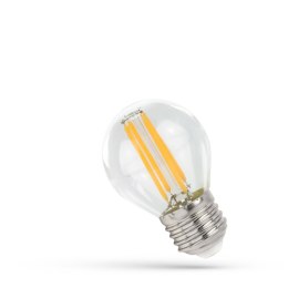 LED KULKA E-27 230V 4W COG BIAŁA NEUTRALNA CLEAR SPECTRUM