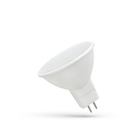 LED MR16 12V 4W SMD NW Z MLECZNĄ SZYBKĄ SPECTRUM