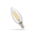 LED ŚWIECOWA E-14 230V 1W COG BIAŁA NEUTRALNA CLEAR SPECTRUM