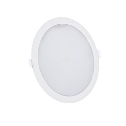 ALGINE ECO 2w1 NATYNK-PODTYNK DOWNLIGHT 18W BARWA CIEPŁA 230V BIAŁY okrągła