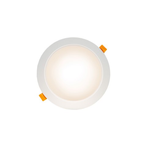 DURE 3 DOWNLIGHT 18W WW 230V 110st IP54 IK06 170x34 BIAŁY okrągła zasilacz zintegrowany DURE 3 DOWNLIGHT 18W WW 230V 110st IP54 IK06 170x34 BIAŁY okrągła zasilacz zintegrowany