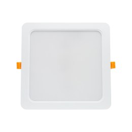 DURE 3 DOWNLIGHT 24W NW 230V 110st IP54 IK06 220x220x34 BIAŁY kwadratowa zasilacz zintegrowany