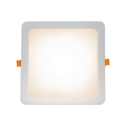 DURE 3 DOWNLIGHT 24W WW 230V 110st IP54 IK06 220x220x34 BIAŁY kwadratowa zasilacz zintegrowany DURE 3 DOWNLIGHT 24W WW 230V 110st IP54 IK06 220x220x34 BIAŁY kwadratowa zasilacz zintegrowany