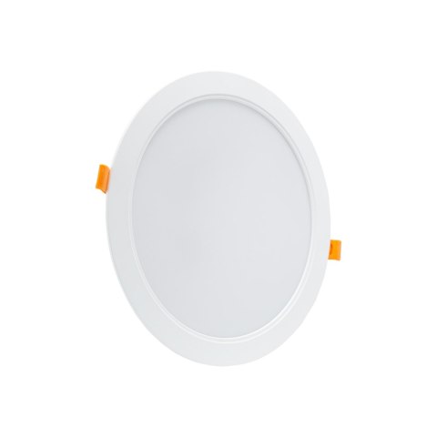 DURE 3 DOWNLIGHT 24W WW 230V 110st IP54 IK06 220x34 BIAŁY okrągła zasilacz zintegrowany DURE 3 DOWNLIGHT 24W WW 230V 110st IP54 IK06 220x34 BIAŁY okrągła zasilacz zintegrowany
