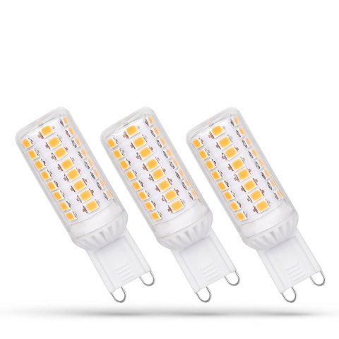 LED G9 230V 4W CW DIMMABLE SMD 5 LAT PREMIUM SPECTRUM 3-PACK