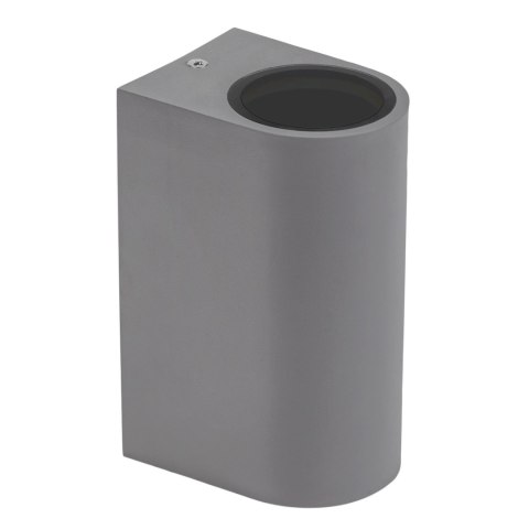 PARETE GU10 X2 DWUKIERUNKOWY KINKIET 250V IP54 150 x 73 x 95mm SZARY PARETE GU10 X2 DWUKIERUNKOWY KINKIET 250V IP54 150 x 73 x 95mm SZARY