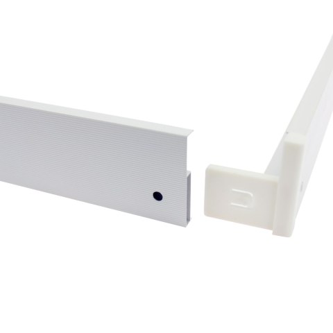 RAMKA DO MONTAŻU NATYNKOWEGO OPRAW ALGINE SLIM / BACKLIGHT SLIM 620x620x43 mm BIAŁY składana RAMKA DO MONTAŻU NATYNKOWEGO OPRAW ALGINE SLIM / BACKLIGHT SLIM 620x620x43 mm BIAŁY składana