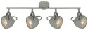 Lampa sufitowa PENT 4xGU10 szary beton Candellux 94-68071