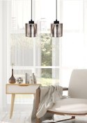 Lampa wisząca sufitowa COX chrom 2xE27 3 Lampa wisząca sufitowa COX chrom 2xE27 3