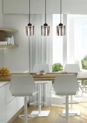 Lampa wisząca sufitowa COX chrom 3xE27 Lampa wisząca sufitowa COX chrom 3xE27
