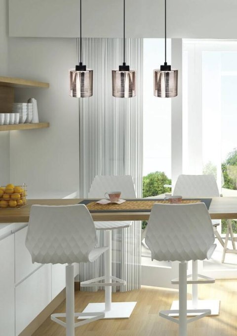 Lampa wisząca sufitowa COX chrom 3xE27 Lampa wisząca sufitowa COX chrom 3xE27