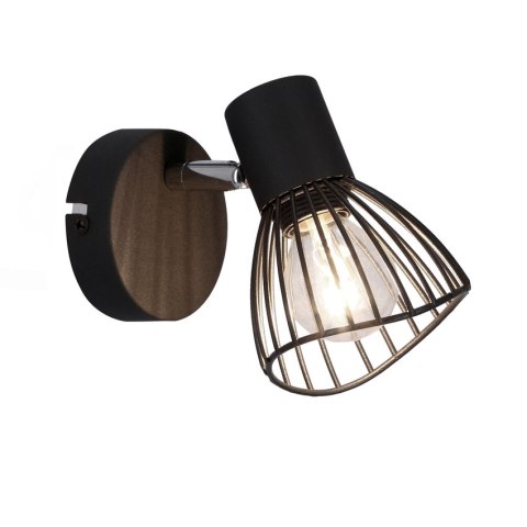 Kinkiet ścienny FLY czarny 1x40W E14 Candellux 91-61881_9 Kinkiet ścienny FLY czarny 1x40W E14 Candellux 91-61881_9