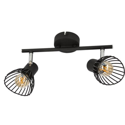 Lampa ścienna FLY czarna 2x40W E14 Candellux 92-61898_1 Lampa ścienna FLY czarna 2x40W E14 Candellux 92-61898_1