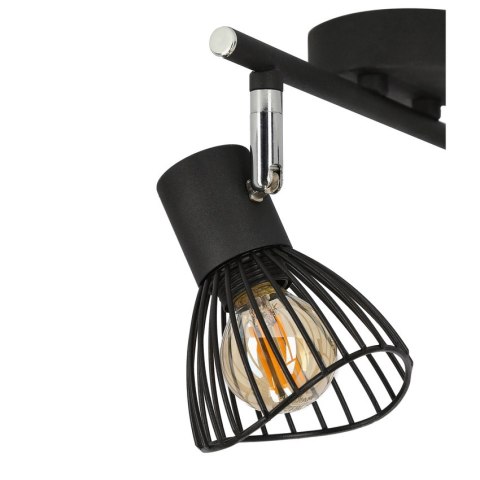 Lampa ścienna FLY czarna 2x40W E14 Candellux 92-61898_4 Lampa ścienna FLY czarna 2x40W E14 Candellux 92-61898_4