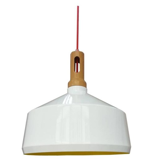 Lampa sufitowa wisząca ROBINSON biała 1xE27