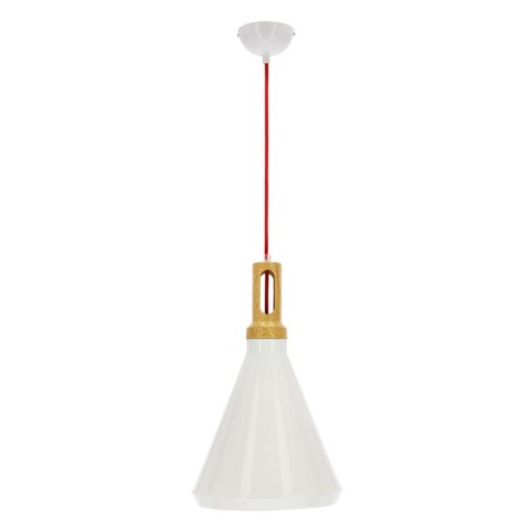 Lampa sufitowa wisząca ROBINSON biała 1xE27