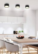 Lampa sufitowa TUBA czarno-biała LED 9W 4000K Candellux 2273716_1 Lampa sufitowa TUBA czarno-biała LED 9W 4000K Candellux 2273716_1