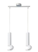 Lampa wiszaca TUBA biała 2xGU10 100cm Candellux 32-78636 Lampa wiszaca TUBA biała 2xGU10 100cm Candellux 32-78636