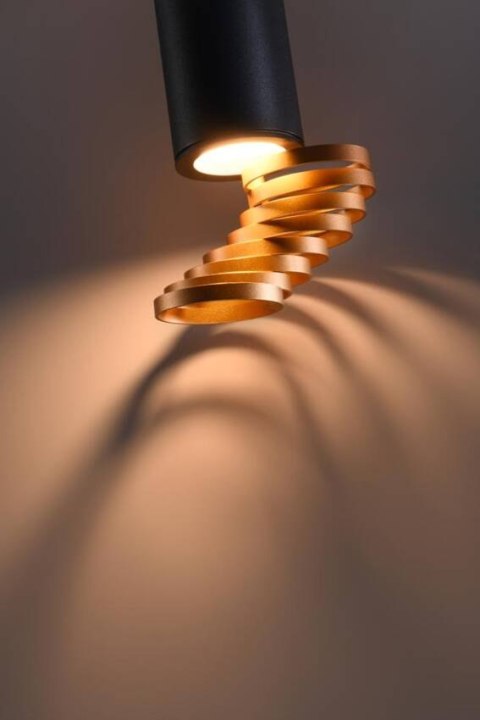 Lampa sufitowa TUBA złoty/czarny Candellux 2277110_1 Lampa sufitowa TUBA złoty/czarny Candellux 2277110_1