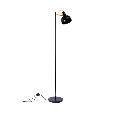 Lampa podłogowa RENO czarna metalowa regulowana loft Candellux 51-80196_2 Lampa podłogowa RENO czarna metalowa regulowana loft Candellux 51-80196_2