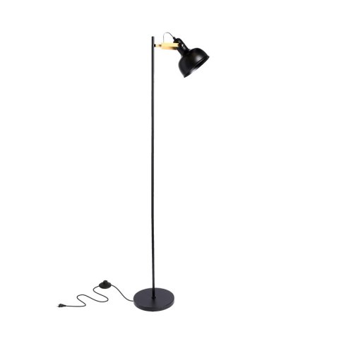 Lampa podłogowa RENO czarna metalowa regulowana loft Candellux 51-80196_5 Lampa podłogowa RENO czarna metalowa regulowana loft Candellux 51-80196_5