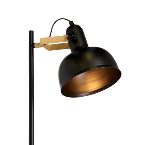 Lampa podłogowa RENO czarna metalowa regulowana loft Candellux 51-80196_7 Lampa podłogowa RENO czarna metalowa regulowana loft Candellux 51-80196_7