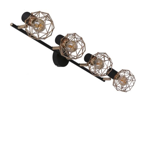 Lampa sufitowa ścienna ACROBAT miedziana 4xE14_5 Lampa sufitowa ścienna ACROBAT miedziana 4xE14_5