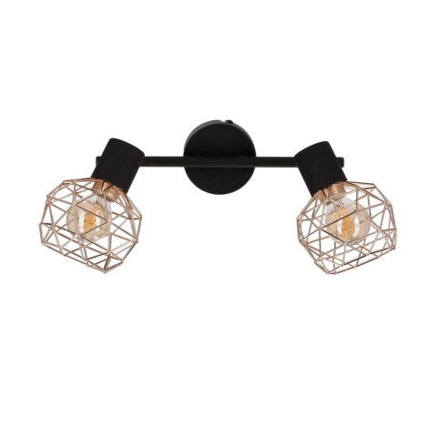 Lampa sufitowa ścienna ACROBAT miedziana 2xE14_2 Lampa sufitowa ścienna ACROBAT miedziana 2xE14_2