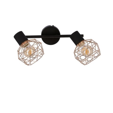 Lampa sufitowa ścienna ACROBAT miedziana 2xE14_8 Lampa sufitowa ścienna ACROBAT miedziana 2xE14_8
