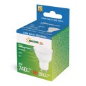 LED GU10 230V 9W SMD CW z MLECZNĄ SZYBKĄ biała SPECTRUM