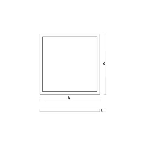 ALGINE PANEL 45W CW 230V 600x600x10mm BIAŁY BARWA ZIMNA 5 lat gw. ALGINE PANEL 45W CW 230V 600x600x10mm BIAŁY BARWA ZIMNA 5 lat gw.
