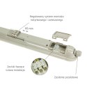 LIMEA GIGANT HERMETYK 1200mm 38W NW 230V 120st IP65 IK10 1190x72x70mm SZARY 5 lat gw.