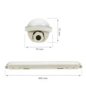 LIMEA GIGANT HERMETYK 600mm 20W NW 230V 120st IP65 IK10 600x72x70mm SZARY 5 lat gw.