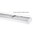 LIMEA PRISMATICA 1200mm 40W NW 230V 100st IP44 IK10 1200x110x60mm 5 lat gw.