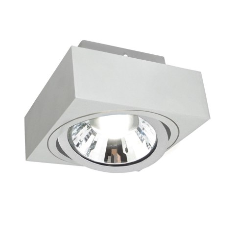 MIRORA AR111 NATYNKOWA GU10 250V IP20 145X145X85mm BIAŁY kwadratowa ruchoma MIRORA AR111 NATYNKOWA GU10 250V IP20 145X145X85mm BIAŁY kwadratowa ruchoma