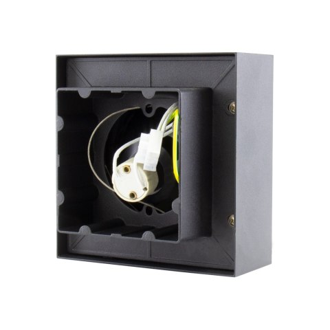 MIRORA AR111 NATYNKOWA GU10 250V IP20 145X145X85mm CZARNY kwadratowa ruchoma MIRORA AR111 NATYNKOWA GU10 250V IP20 145X145X85mm CZARNY kwadratowa ruchoma