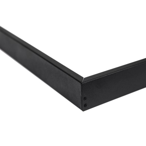 RAMKA DO MONTAŻU NATYNKOWEGO OPRAW ALGINE LINE 600x600x45 mm CZARNY RAMKA DO MONTAŻU NATYNKOWEGO OPRAW ALGINE LINE 600x600x45 mm CZARNY