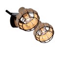 Lampa sufitowa TAJGA czarny/drewno 2xE14 Candellux 92-12203_7