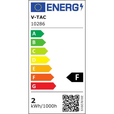 Oprawa LED V-TAC 2W Kinkiet Hotel Łóżko Włącznik Czarny VT-402 3000K 150lm Oprawa LED V-TAC 2W Kinkiet Hotel Łóżko Włącznik Czarny VT-402 3000K 150lm