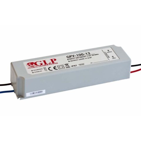 Zasilacz GLP 12VDC 100W GPV-100-12 IP67