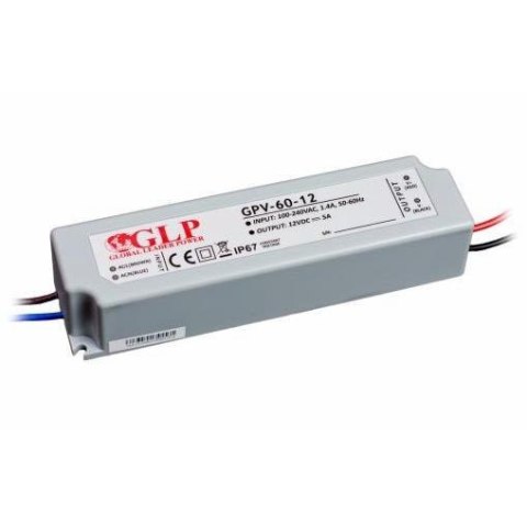 Zasilacz GLP 12VDC 60W GPV 60-12