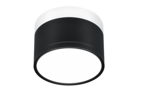 Lampa sufitowa TUBA czarno-biała LED 9W 4000K Candellux 2273716 Lampa sufitowa TUBA czarno-biała LED 9W 4000K Candellux 2273716